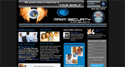 Desktop Screenshot of maximsecurity.com